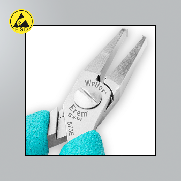 Erem 573E - Straight Head for Vertical use Tip Cutter - Flush ESD (E-573E) Erem 573E - Straight Head for Vertical use Tip Cutter - Flush ESD (E-573E)